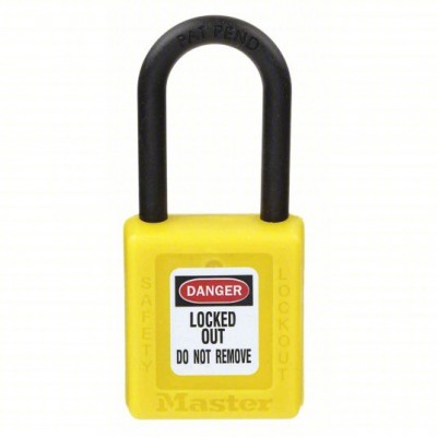 Khóa an toàn cách điện còng nylon 6mm Master Lock 406YLW