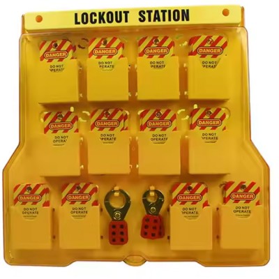 Trạm khóa LOTO lưu trữ thẻ tagout PROLOCKEY LS34