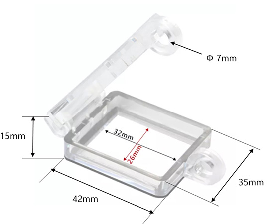 Khóa an toàn nút dừng khẩn cấp đế vuông PROLOCKEY SBL31 2