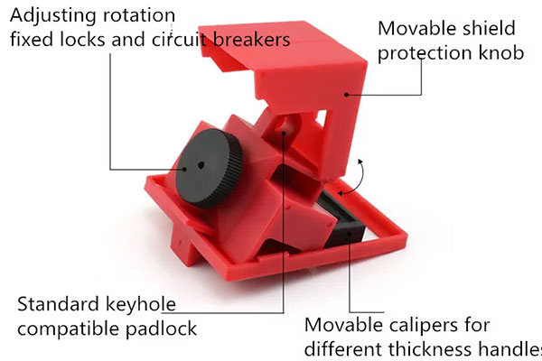 Khóa LOTO aptomat MCCB PROLOCKEY CBL11 3