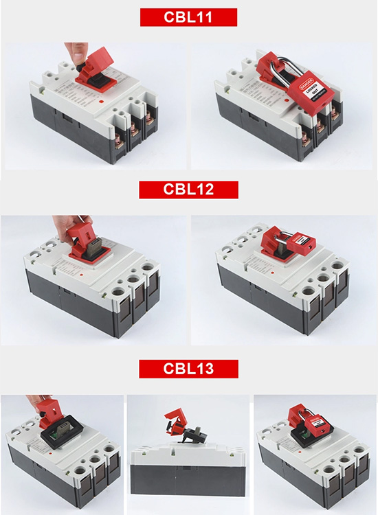 Khóa LOTO aptomat MCCB PROLOCKEY CBL13