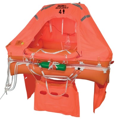 Phao bè cứu sinh tự bơm hơi LALIZAS ISO ATLANTIC II C HR>24H