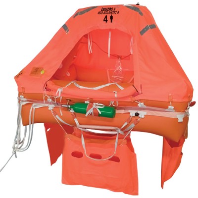 Phao bè cứu sinh tự bơm hơi LALIZAS ISO ATLANTIC II L HR