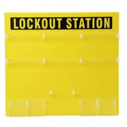 Trạm khóa gắn tường treo được 36 ổ khóa LOCKEY LK14