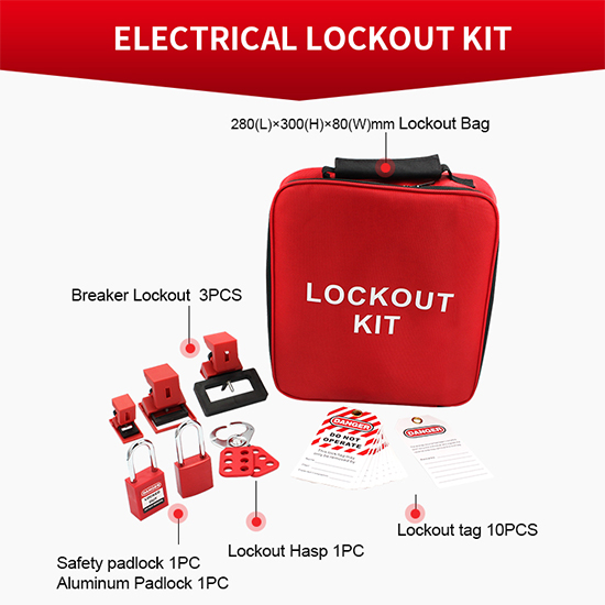 Bộ khóa an toàn điện cá nhân LOCKEY LG31 1