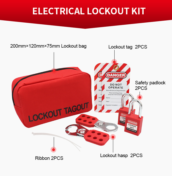 Bộ khóa an toàn điện cá nhân LOCKEY LG51 1