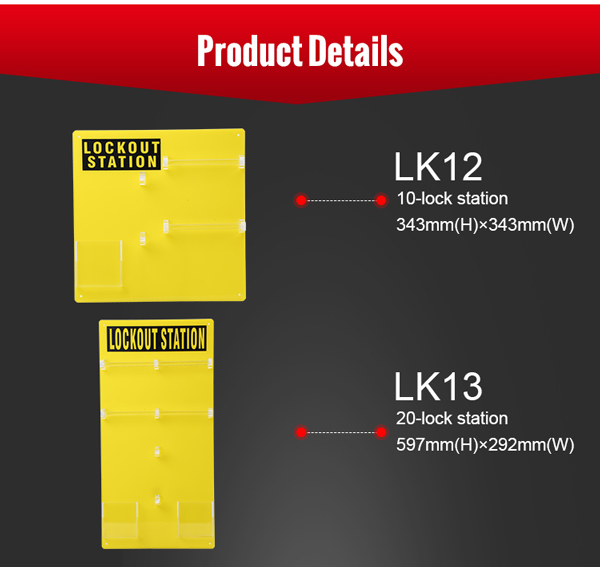 Tấm treo khóa an toàn LK12 LK13 LK14