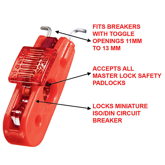 Thiết bị ngắt mạch thu nhỏ Master Lock S2391
