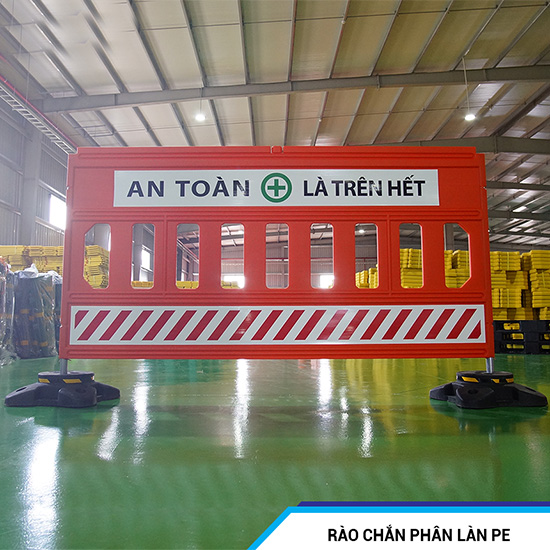 Rào chắn phân làn di động bằng nhựa PE Hi Q 3